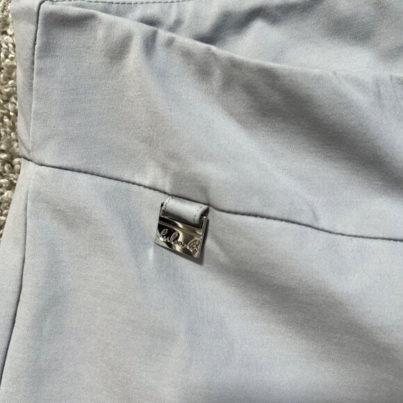 LULU B Womens Sz 14 Light Blue Pull-On Straight Leg Pants - Picture 8 of 8